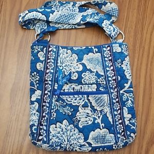 Vera Bradley Hipster Crossbody in "Blue Lagoon"